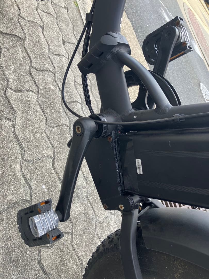 ジャンク品 折りたたみ電動アシスト自転車 FAT-01 20インチ 極太タイヤ