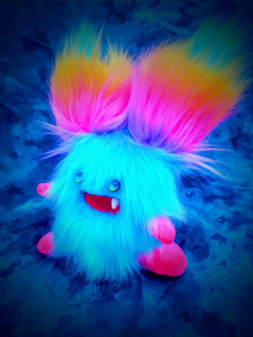 まんまるんモンスター♥アートドール人形幻獣ケモノ ハンドメイドぬいぐるみ