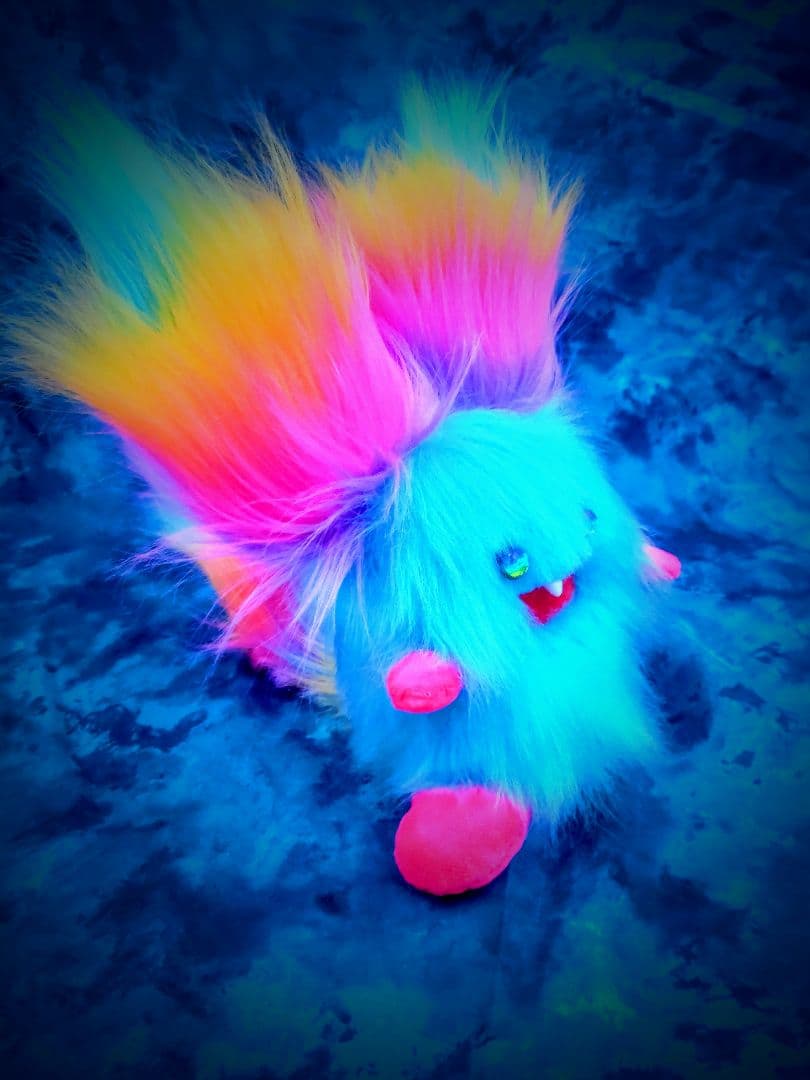 まんまるんモンスター♥アートドール人形幻獣ケモノ ハンドメイドぬいぐるみ