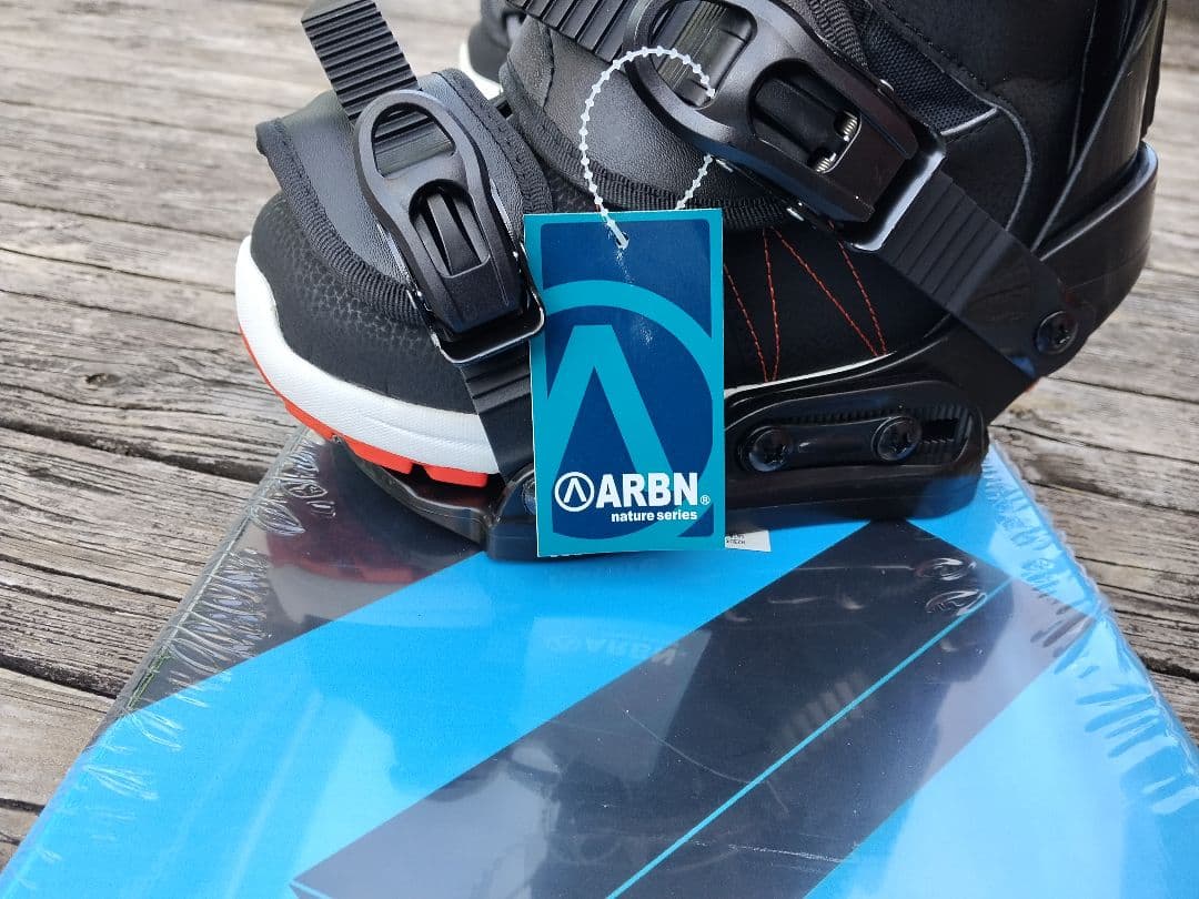 子供用 スノーボード3点セット DUB 118cm ビン BOAブーツ 21cm