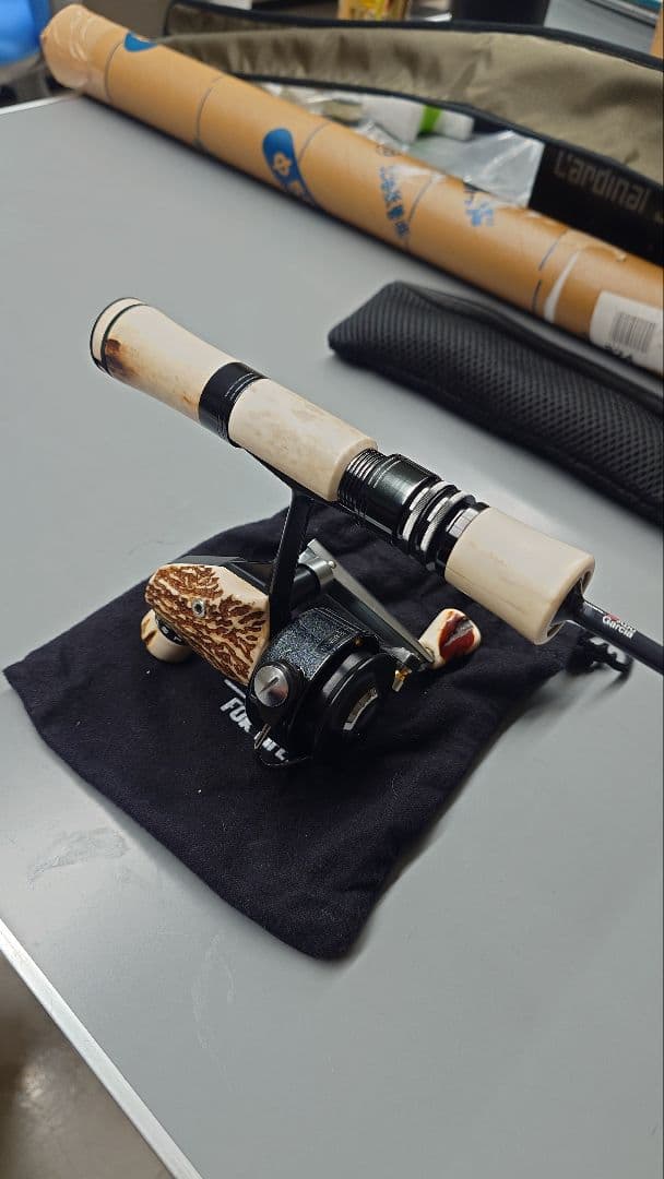 ABU Cardinal 3X B II &ボロンハンドル&ブランクのセット