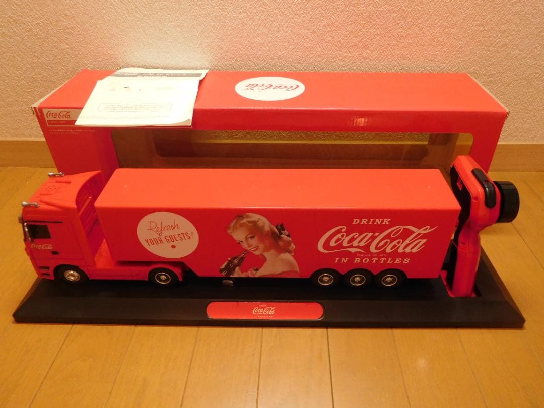 コカ・コーラ トレーラー ハンドル型ラジコン