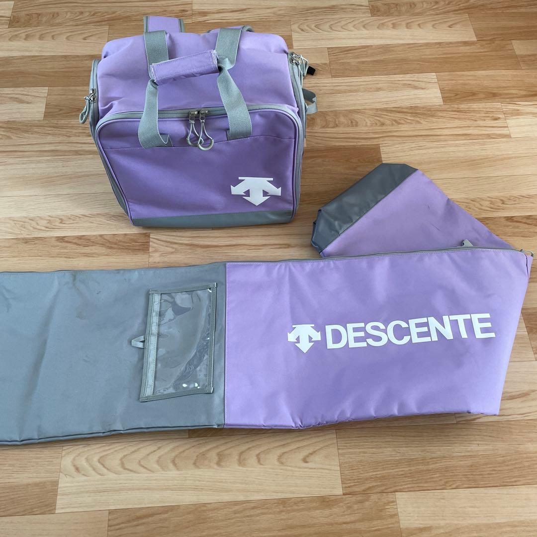 DESCENTE スキーケース、スキーブーツケース