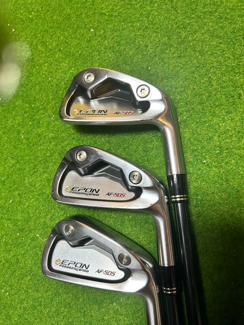 EPON エポンAF-505 アイアンセット 4-P 7本