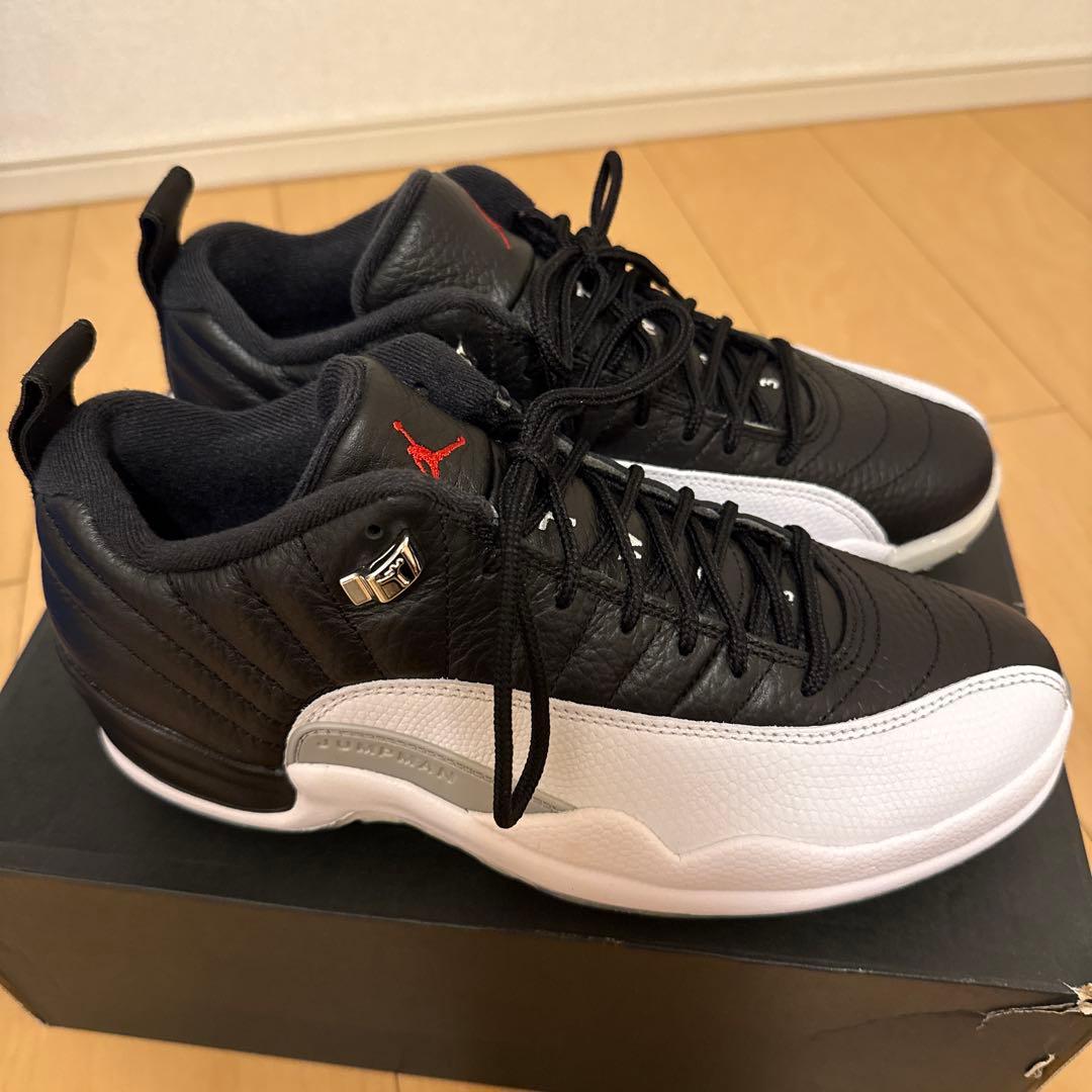 【新品未使用】Air Jordan 12 ゴルフ用 ブラック/ホワイト