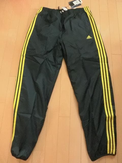 アディダス ベンチコート2XO・　下ブレーカー3XO：紺 未使用 オプトセンサー