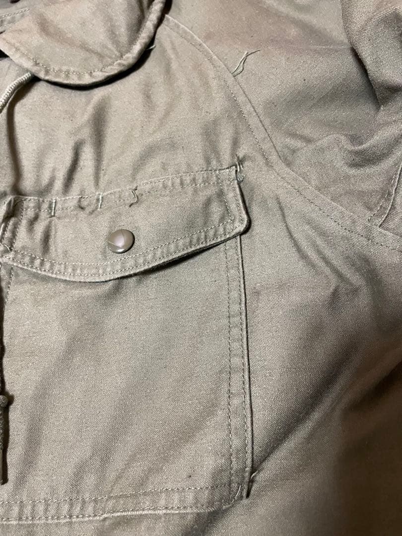 米軍フィールドジャケット　COAT MANS W/R SATEEN OG-107
