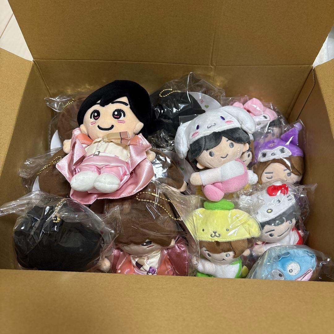 【2個以外未開封】なにわ男子 ちびぬい 全員7人×、サイリオちびぬい7人