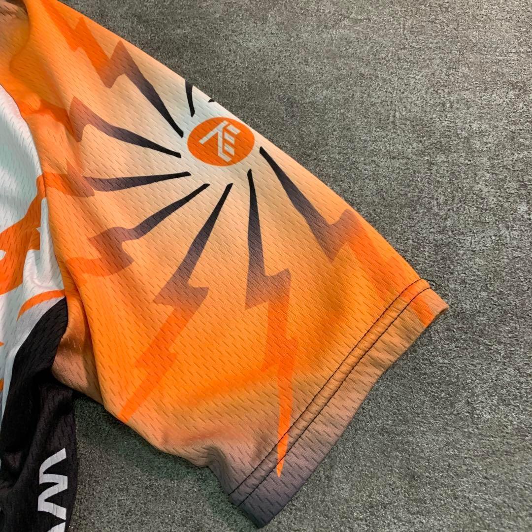 【NUCKILY】サイクルジャージ ゲームシャツ スポーツ古着usedTSM11