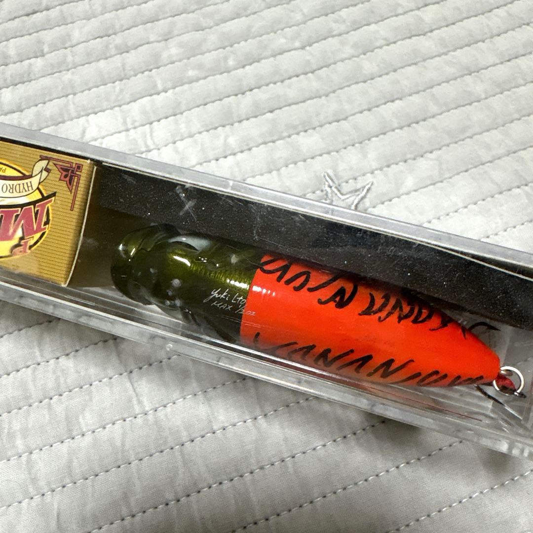 【Megabass メガバス】ルアー POPMAX 金森隆志 直筆サイン入