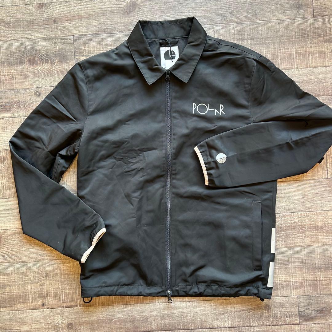 新品　POLAR SKATE CO. ナイロンジャケットBlack ポーラー　S