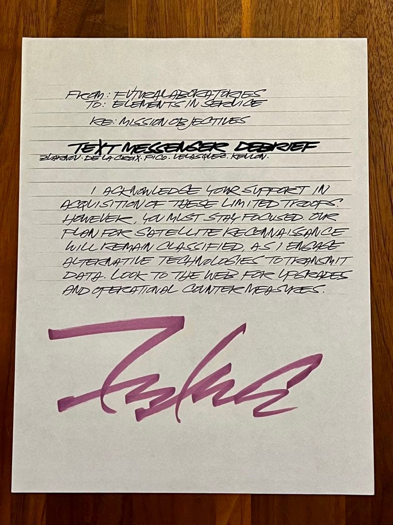 Futura / Hand-drawn Graffiti Art（直筆画）#08