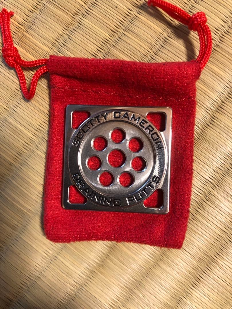 SCOTTY CAMERON ゴルフマーカー 赤ポーチ付き