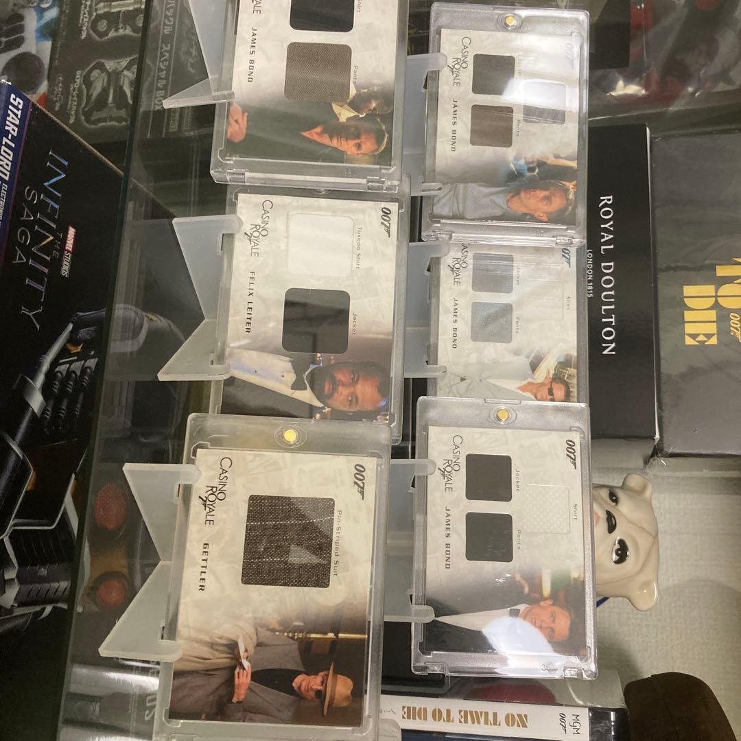 james bond card 007カード　6枚セット