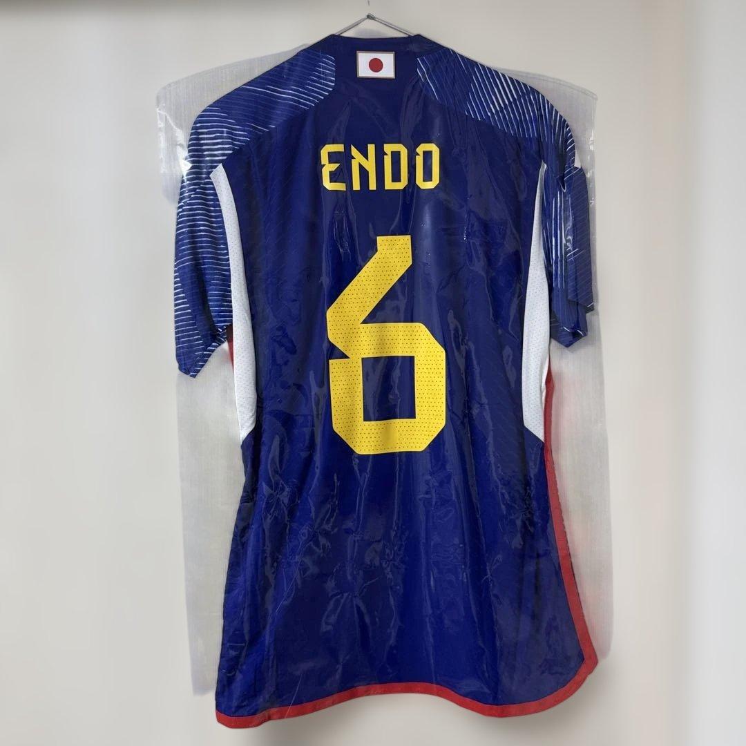 遠藤航 日本代表 ドイツ戦 マッチデー入り オーセンティック 正規品 新品 L