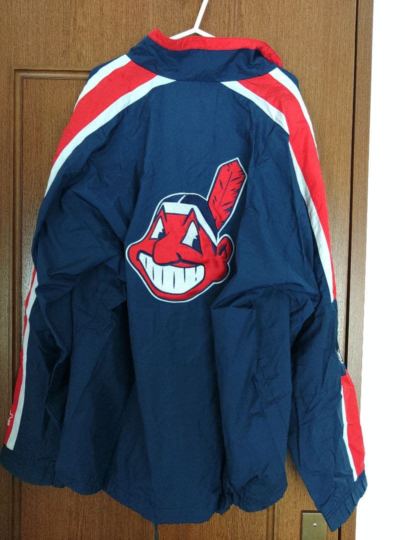 超レア物！クリーブランド・インディアンスウインドブレーカー