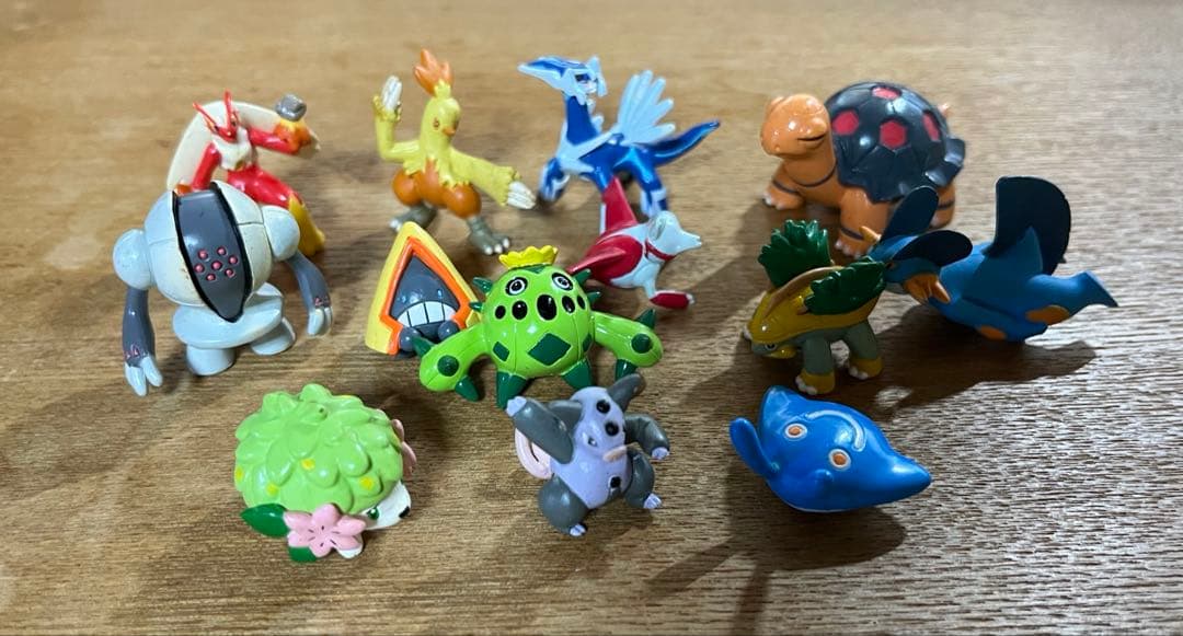 ポケモン　ミニフィギュア　レトロ　当時もの　モンコレ　フルカラーアドバンス