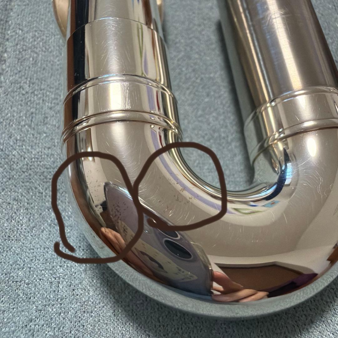 YAMAHA YFL212フルートU字頭部管&U字管収納付きケースカバー