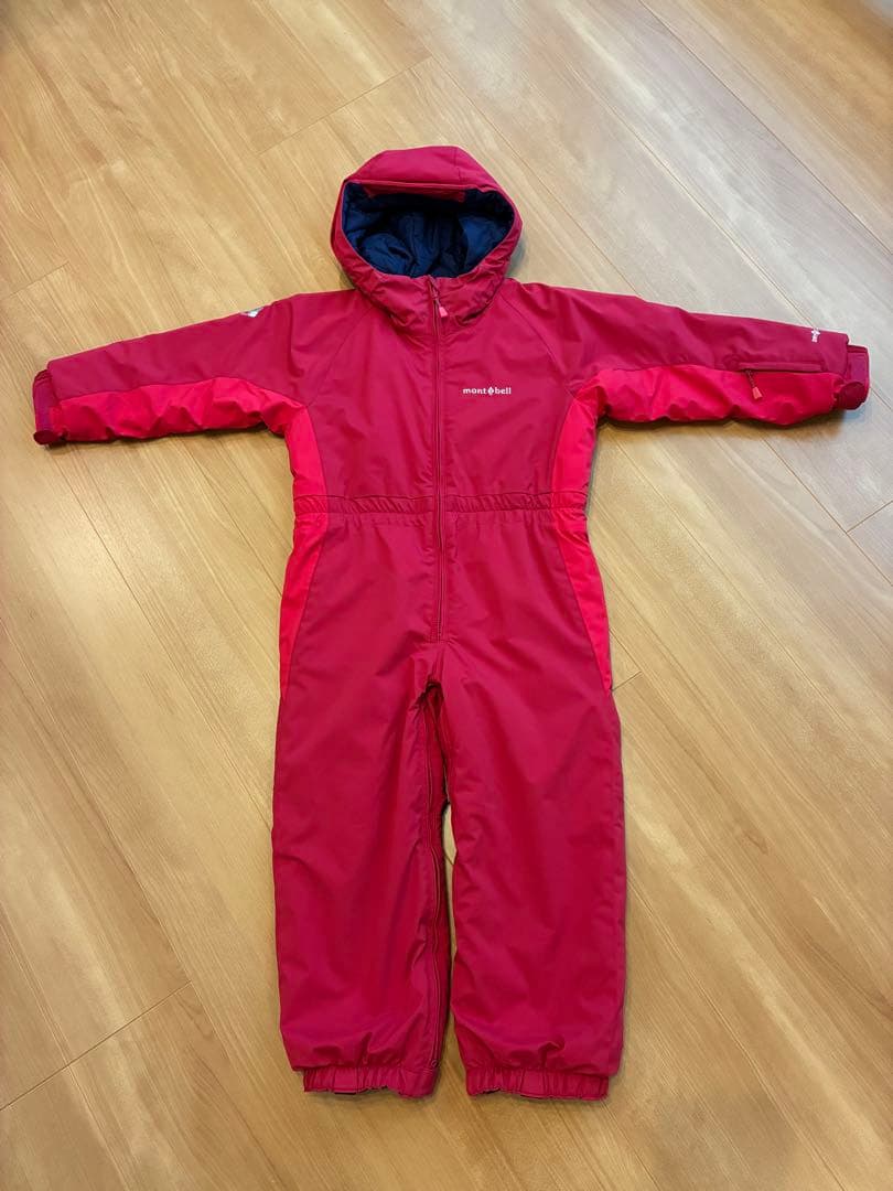 mont-bell キッズ カバー オール ジャンプスーツ　110cm