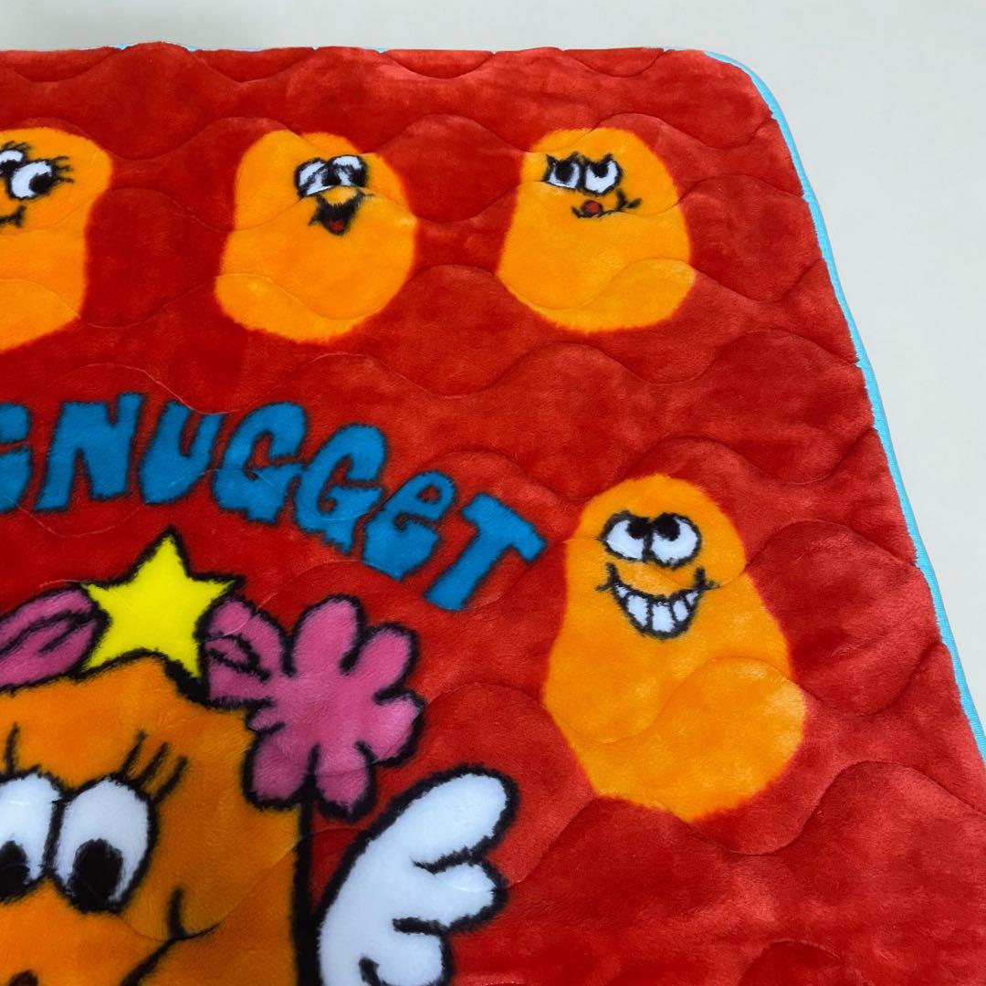 ナゲットバディーズ マクドナルド レトロ レア アメリカン雑貨 カシミロン毛布