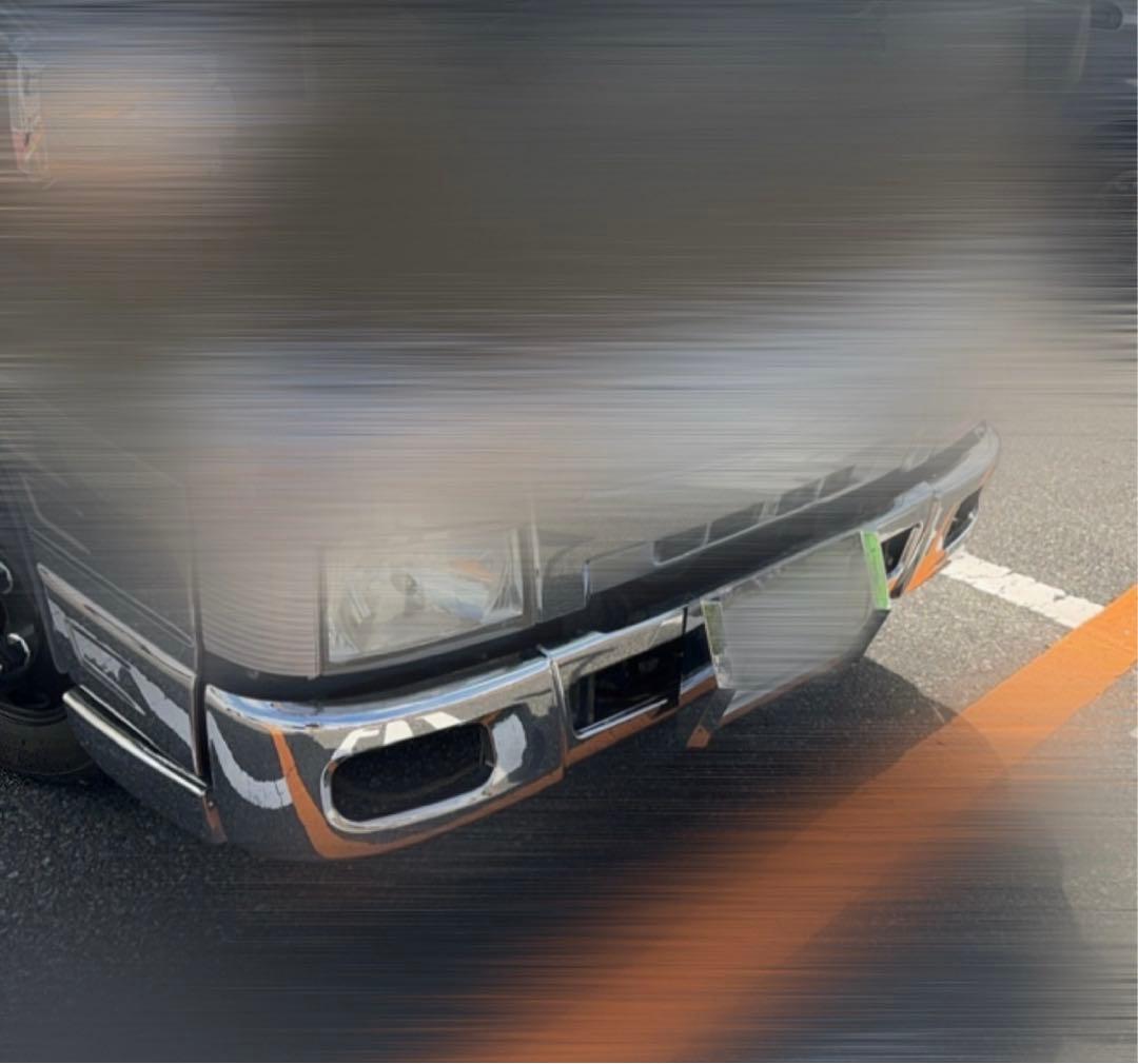 トラック 2t バンパー シルバー