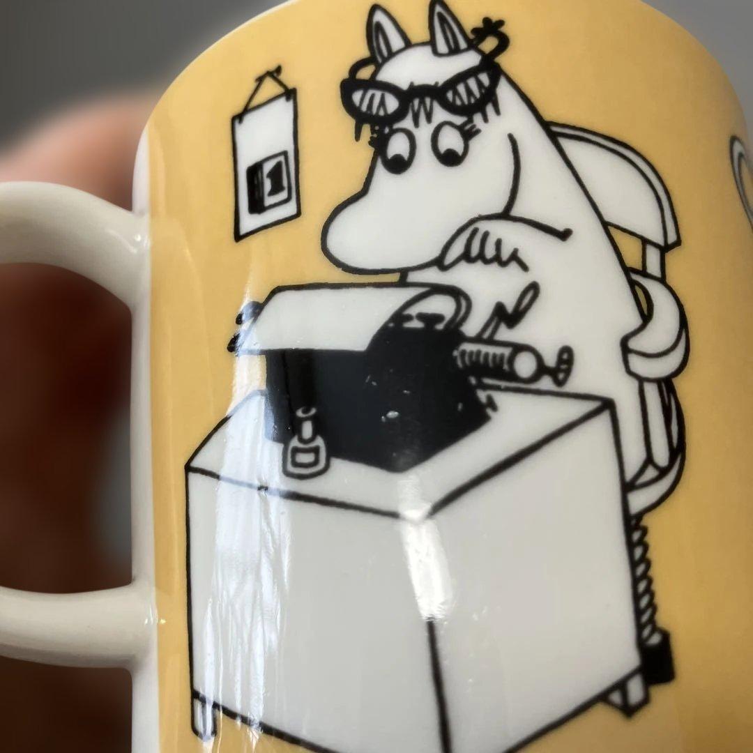 【廃盤】ARABIAムーミマグカップオフィス