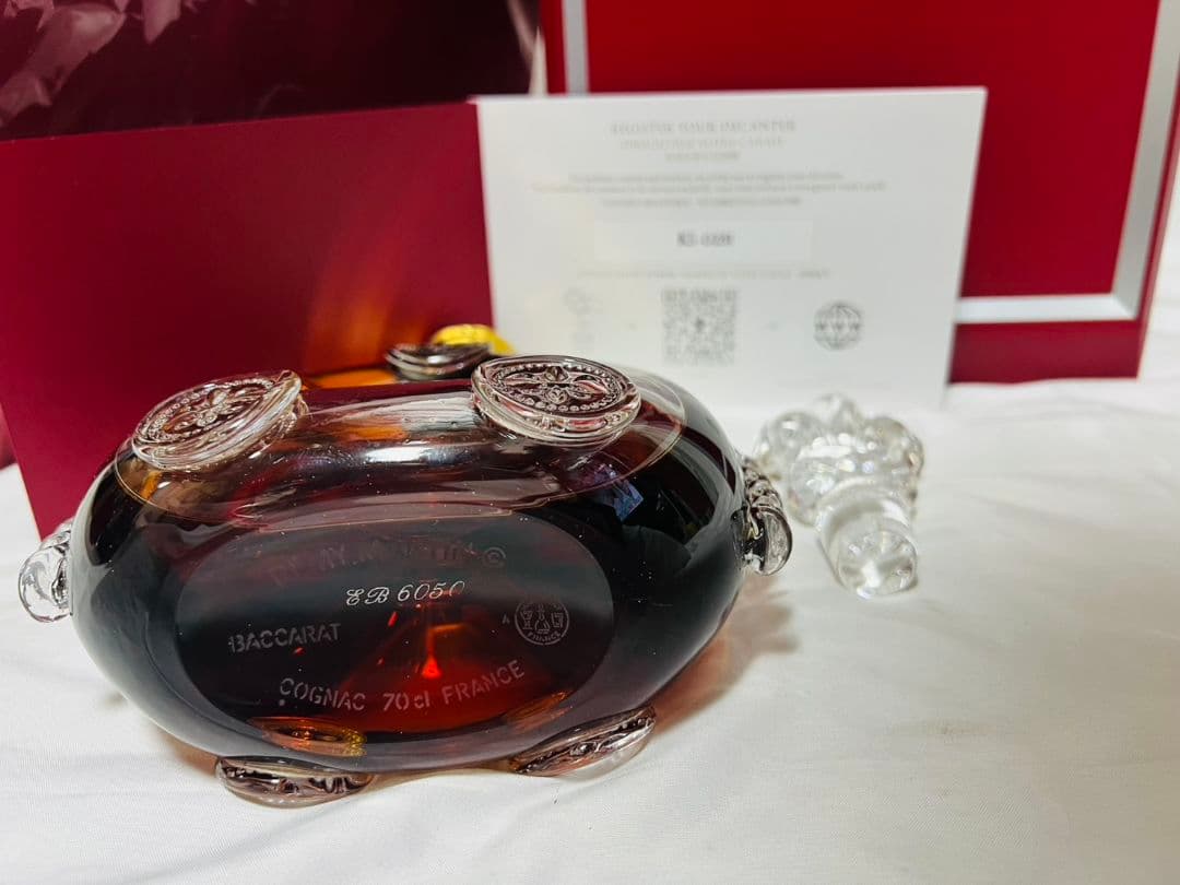 レミーマルタン ルイ13世 バカラ　替え栓・冊子・化粧箱・専用紙袋付き！ 未開封