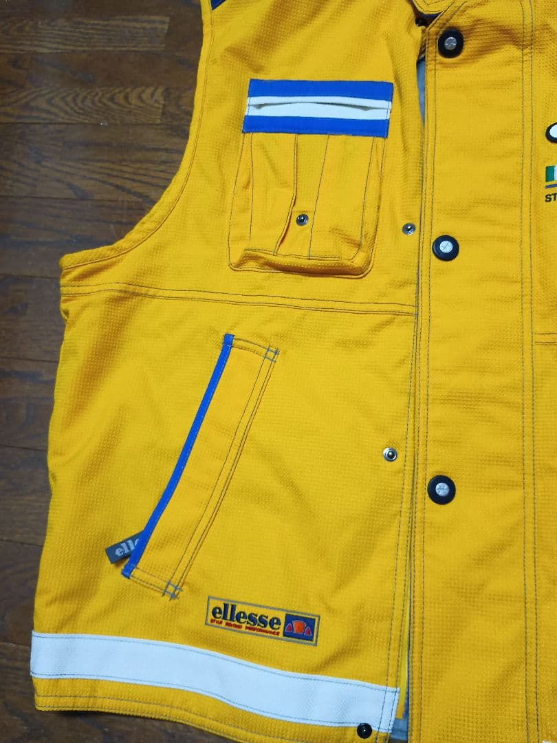 サイズO スキーウェア ベスト　ellesse イタリアモデル　エレッセ