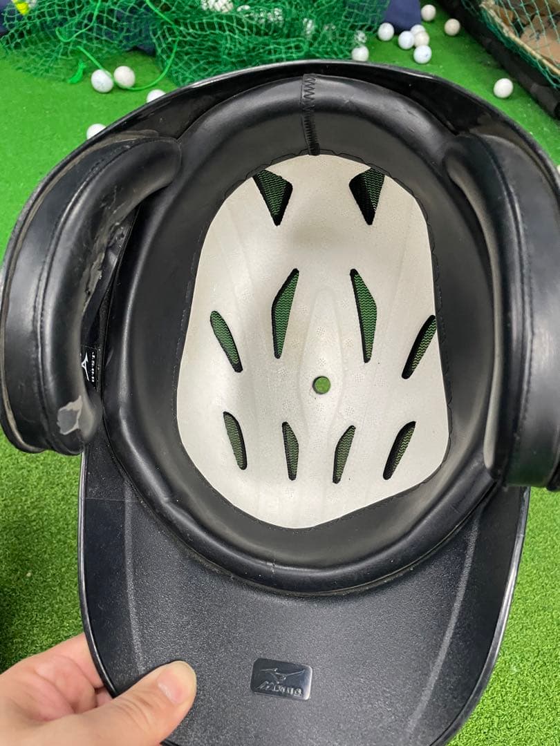 軟式野球用　ヘルメット 7個　ネイビー