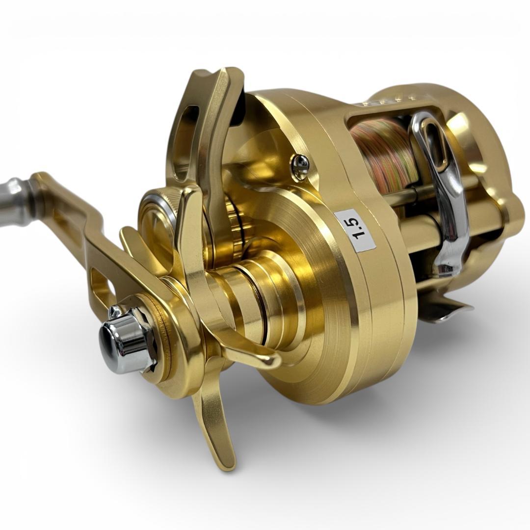 美品 SHIMANO 22オシアコンクエスト300HG(右) ジギング リール