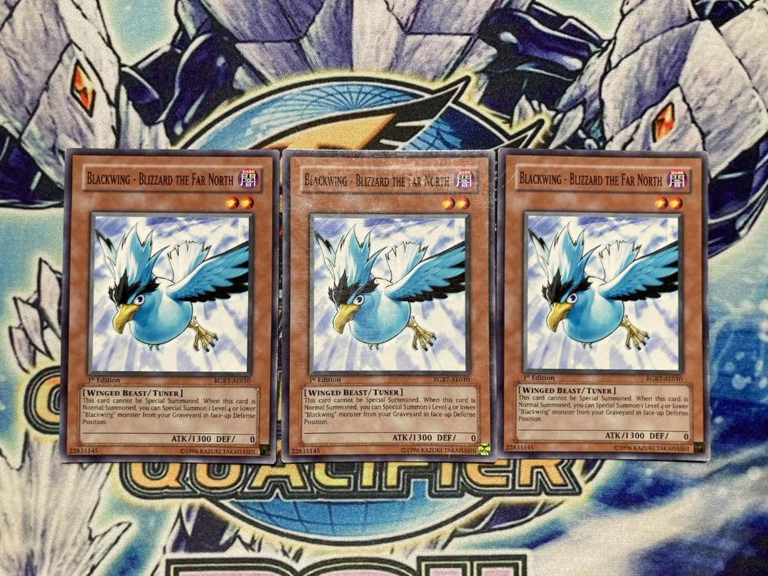 BF極北のブリザード　韓亜　アジア　遊戯王　3枚セット 1st