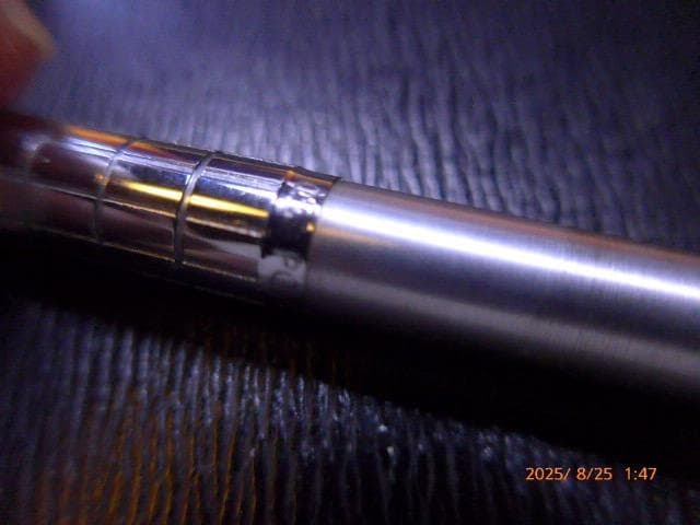 貴重　美品！ぺんてる　PG15 05 シルバー シャープペンシル 本体