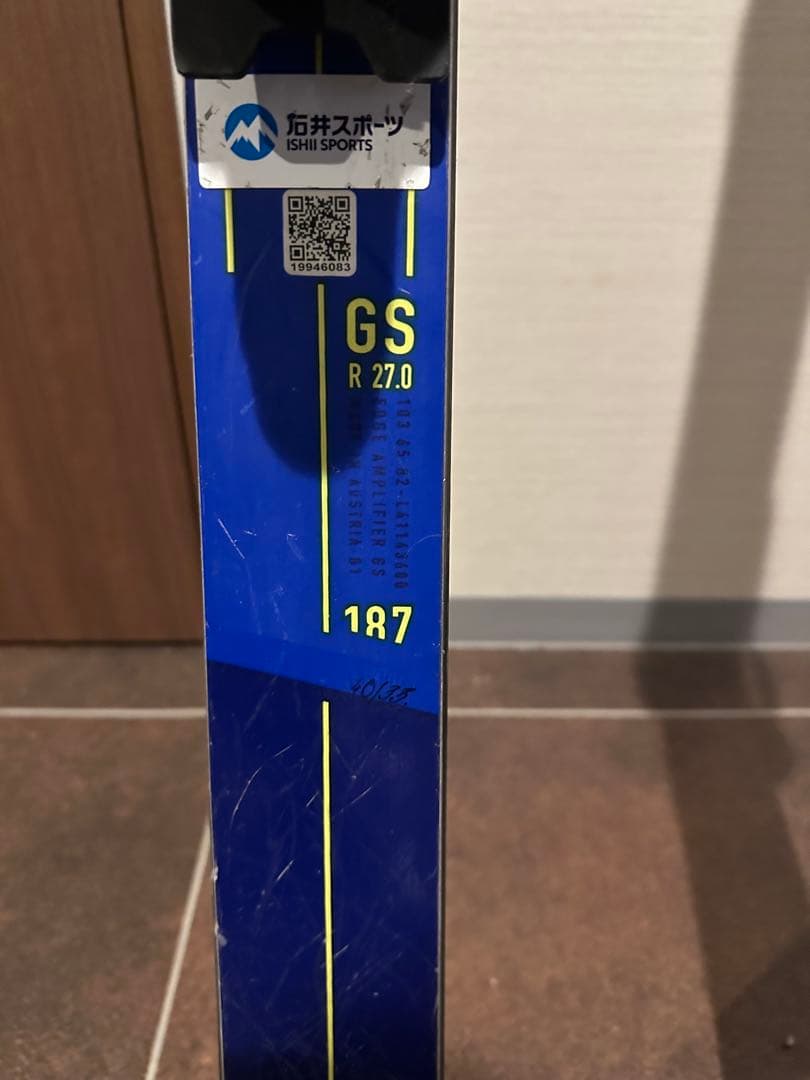 Salomon S/Race GSスキー 187cm