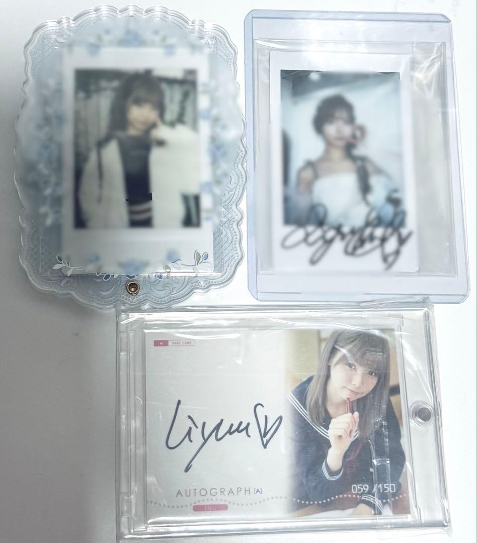 Liyuu リーユウ 直筆サイン入りチェキ トレカ チェキ