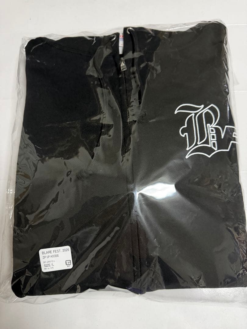 ブレアフェス 2026 ジップアップパーカー