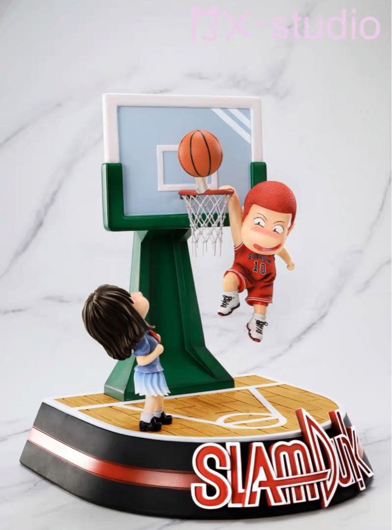 SLAM DUNK 赤木晴子 桜木花道  ガレージキット ガレキ スタチュー ⑥