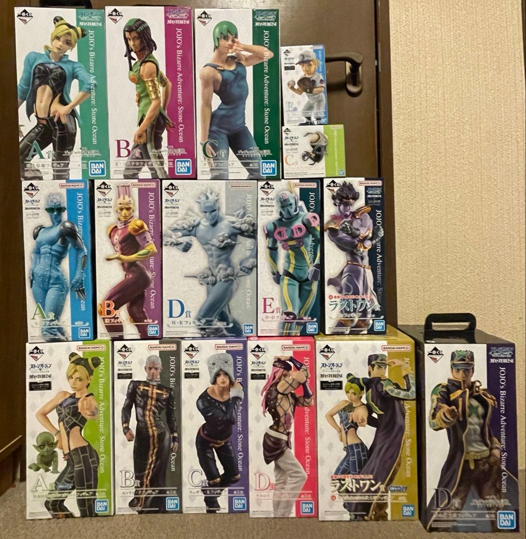 16体セット 一番くじ ジョジョの奇妙な冒険 ストーンオーシャン