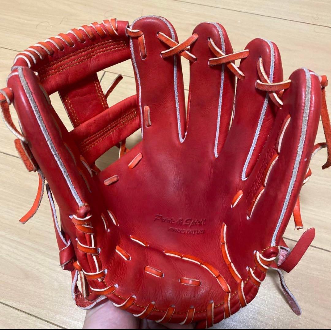 美品　ゼット　プロステイタス　軟式　内野手用　今宮モデル