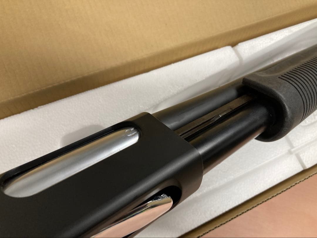 未使用品★マルゼン製★ガスショットガン★M870★ブラックストックバージョン★