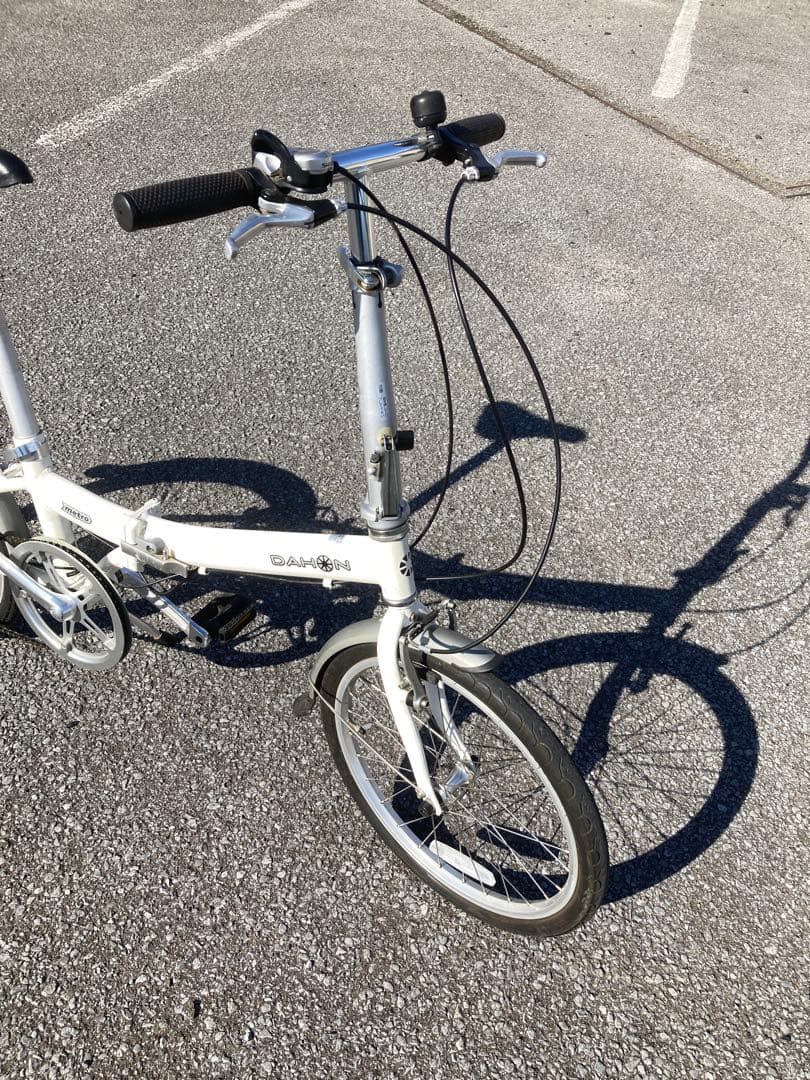 DAHON METRO ダホン メトロ 折りたたみ自転車 ホワイト 中古自転車