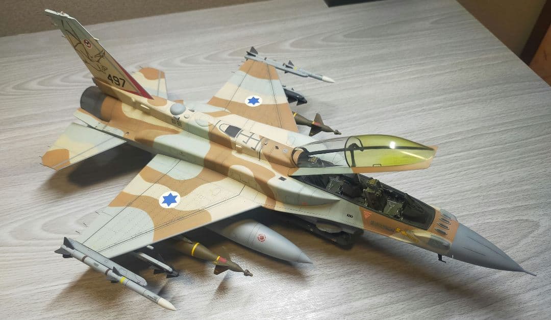 JMC2011入選作品　ハセガワ　1/48　F-16I　イスラエル空軍