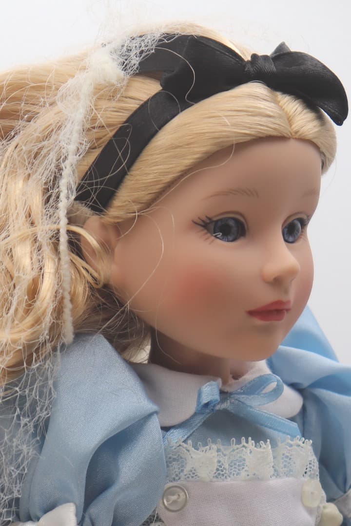 Curiouser ang Curiouser 青と白のドレス EFANBEE