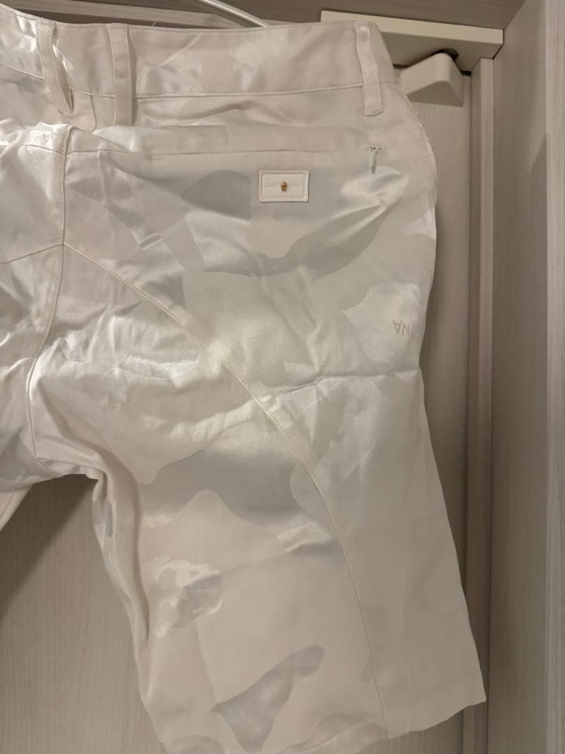 マークアンドロナ【MARK & LONA】カモフラージュ 半ズボン ホワイト