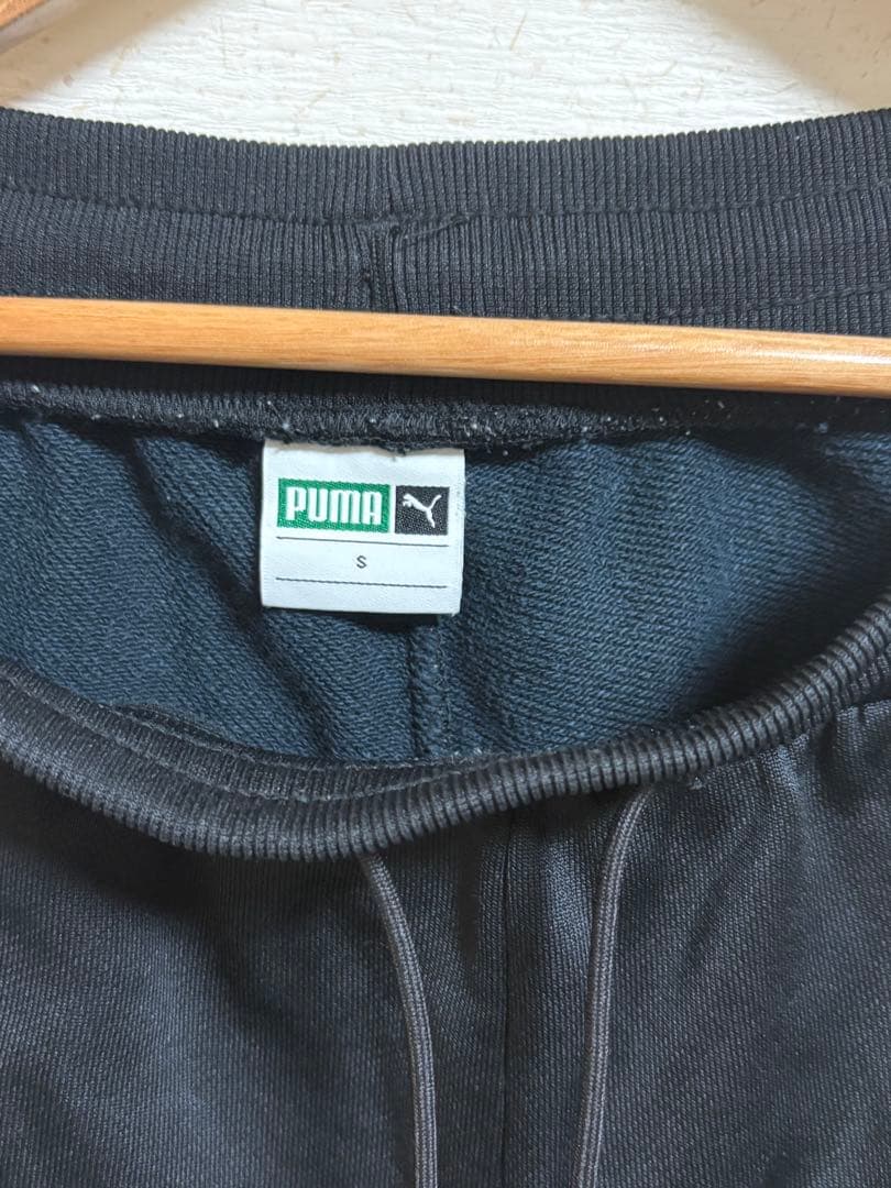 PUMA T7 セットアップ上M下Sサイズ ブラック/ホワイト