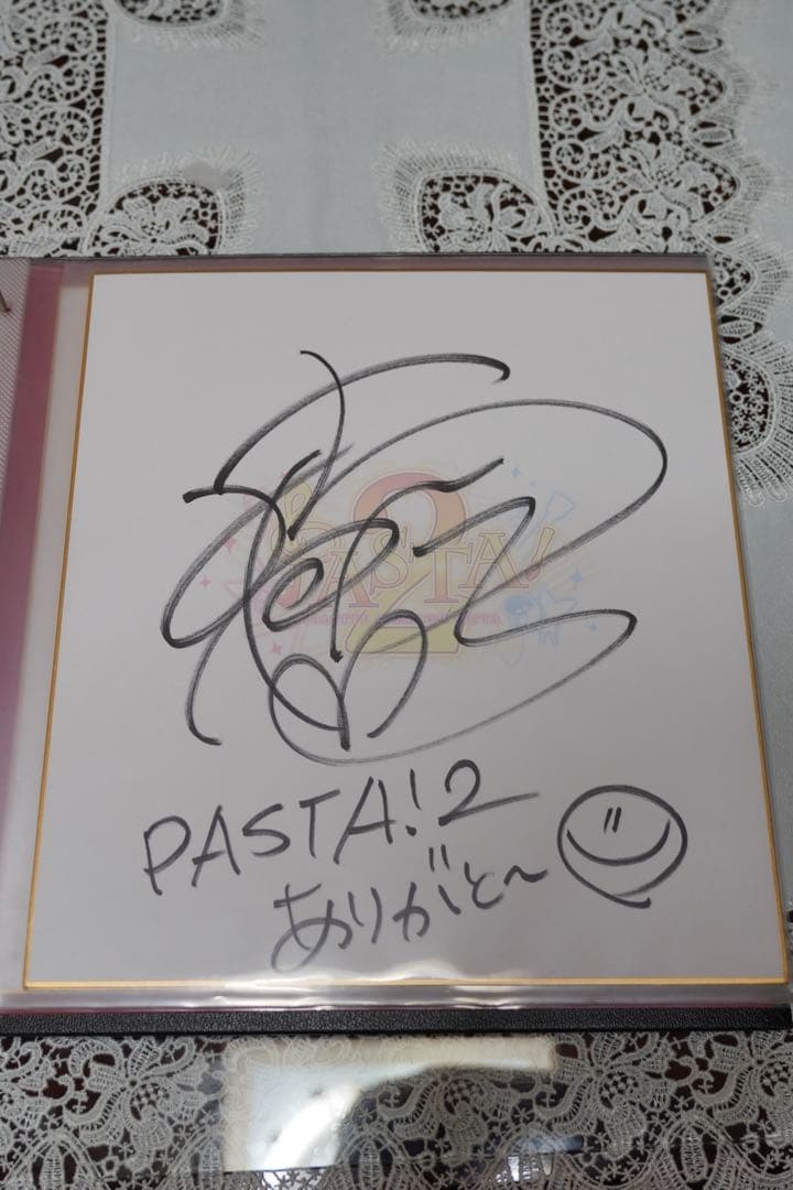 Thankyou PASTA2 プレミアムチケット 各演者直筆サイン