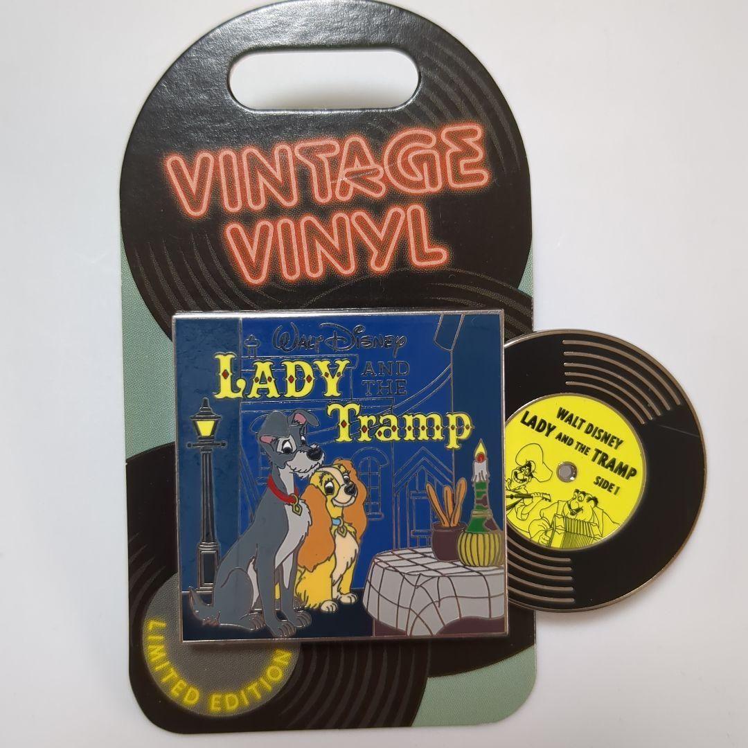 2019年 海外 ディズニー ピンバッジ わんわん物語 レディ トランプ