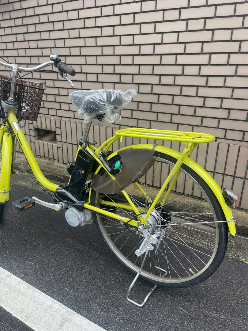 8.9Ah パナソニック　26インチ　電動アシスト自転車 長押し3点灯