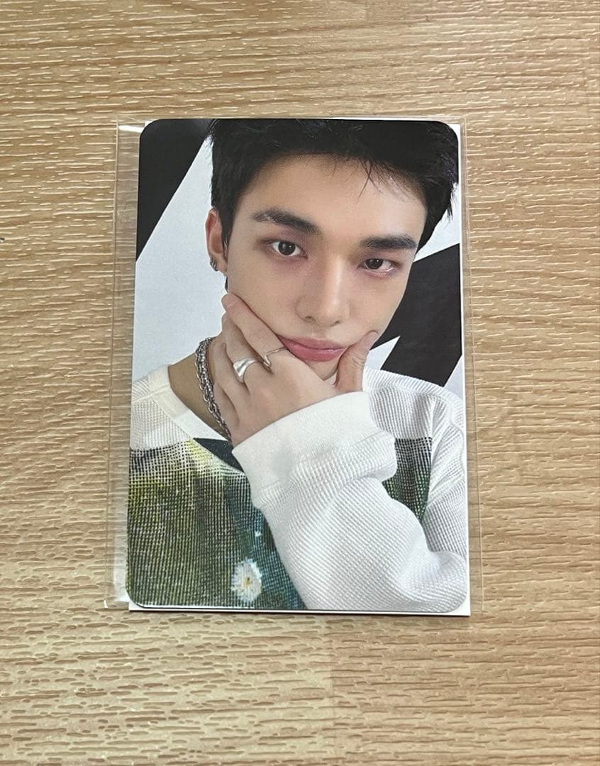 ヒョンジン メンプロ 南京錠ネックレス　straykids 公式　特典トレカ付