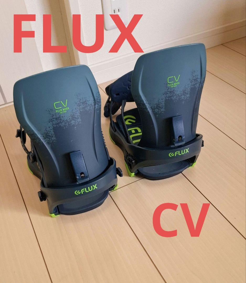 FLUX CV スノーボードビンディング Mサイズ ネイビー