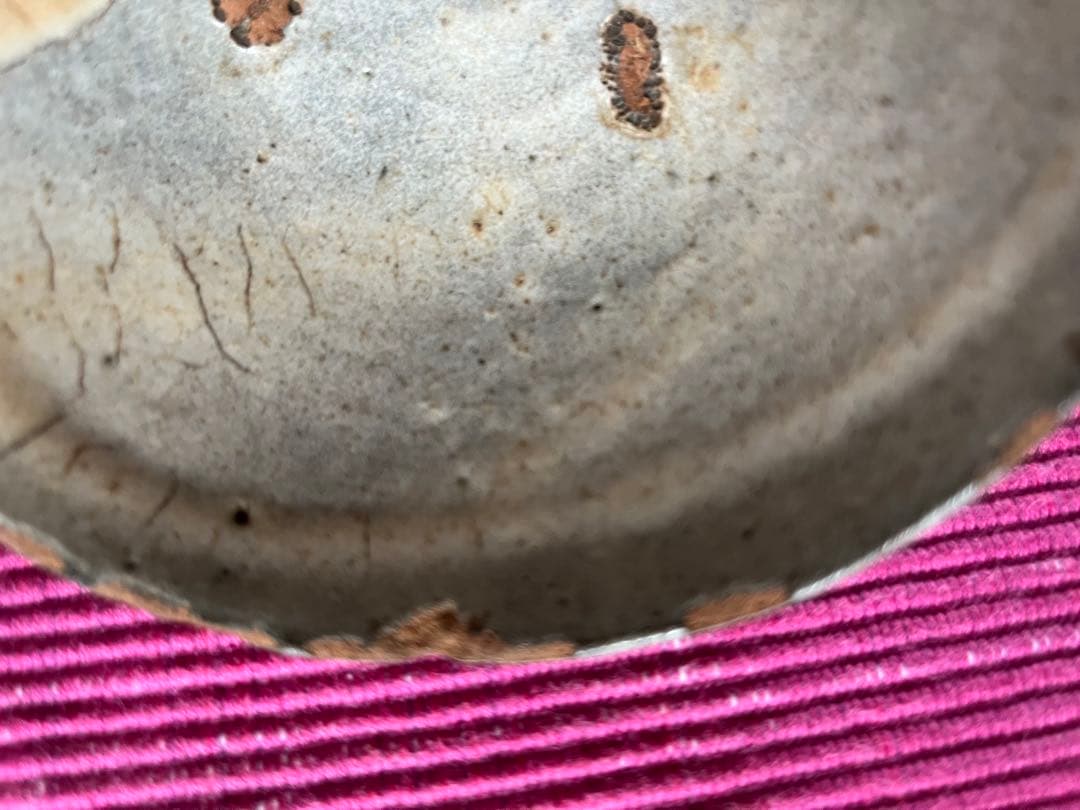 李朝時代粉青茶碗 ？箱付き